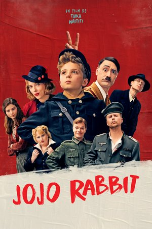 Jojo Rabbit, Roman Griffin Davis,Thomasin McKenzie,Scarlett Johansson,Taika Waititi,Sam Rockwell,Rebel Wilson,Alfie Allen,Stephen Merchant,Archie Yates,Luke Brandon Field