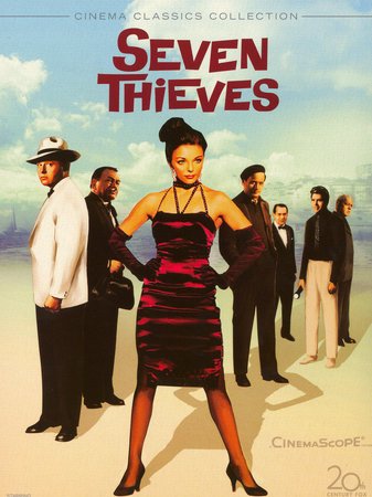 Seven Thieves, Edward G. Robinson,Rod Steiger,Joan Collins,Eli Wallach,Michael Dante,Alexander Scourby,Berry Kroeger,Sebastian Cabot,Marcel Hillaire,John Beradino