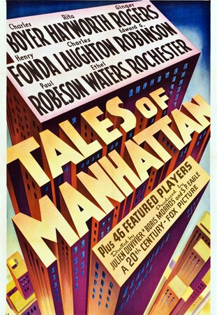 Tales of Manhattan, Charles Boyer,Rita Hayworth,Ginger Rogers,Henry Fonda,Charles Laughton,Paul Robeson,Ethel Waters,Edward G. Robinson,César Romero,J. Carrol Naish