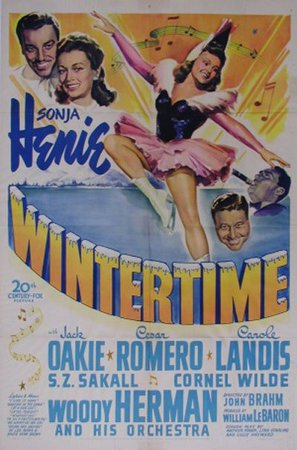 Wintertime, Sonja Henie,Jack Oakie,César Romero,Cornel Wilde,Carole Landis,S.Z. Sakall,Helene Reynolds,Don Douglas,Geary Steffen,Matt Briggs