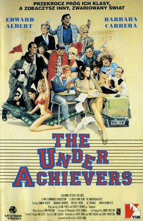 The Under Achievers, Edward Albert, Barbara Carrera, Michael Pataki, Vic Tayback, Mark Blankfield, James Van Patten, Susan Tyrrell, Garrett Morris, Jesse Aragon, Fox Harris, Lee Arenberg, Monte Landis, Judd Omen, Burton Gilliam, Jewel Shepard, Carl Crew, Rick Burks