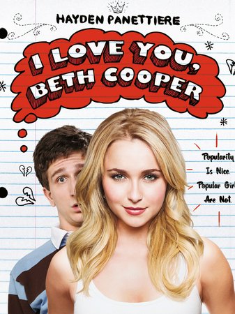 I Love You, Beth Cooper, Hayden Panettiere,Paul Rust,Jack T. Carpenter,Lauren London,Lauren Storm,Shawn Roberts,Alan Ruck,Cynthia Stevenson,Andrea Savage,Jared Keeso