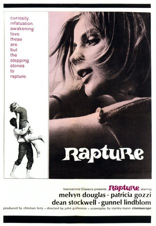 Rapture, Dean Stockwell,Patricia Gozzi,Melvyn Douglas,Gunnel Lindblom,Leslie Sands,Murray Evans,Sylvia Kay,Peter Sallis,Christopher Sandford,Ellen Pollock