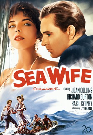 Sea Wife, Richard Burton,Joan Collins,Basil Sydney,Cy Grant,Ronald Squire,Harold Goodwin,Joan Hickson,Gibb McLaughlin,Roddy Hughes,Lloyd Lamble