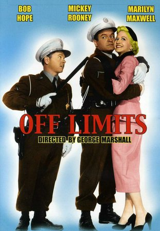 Off Limits, Bob Hope,Mickey Rooney,Eddie Mayehoff,Marilyn Maxwell,Stanley Clements,Jack Dempsey,Marvin Miller,John Ridgely,Tom Harmon,Norman Leavitt