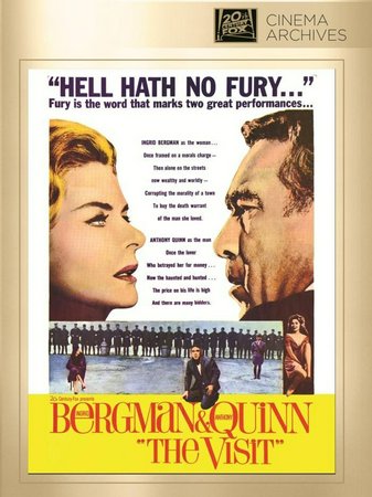 The Visit, Ingrid Bergman,Anthony Quinn,Irina Demick,Paolo Stoppa,Romolo Valli,Claude Dauphin,Jacques Dufilho,Hans Christian Blech,Richard Munch,Ernst Schröder