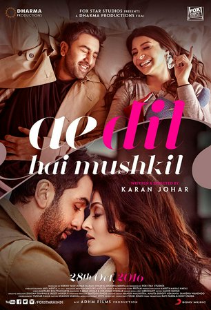 Ae Dil Hai Mushkil, Aishwarya Rai Bachchan,Anushka Sharma,Ranbir Kapoor,Fawad Khan,Lisa Haydon,Shah Rukh Khan,Lora Moss,Raj Awasti,Imran Abbas,Alia Bhatt