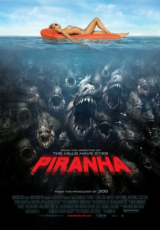 Piranha 3D, Adam Scott,Elisabeth Shue,Jerry O'Connell,Ving Rhames,Jessica Szohr,Steven R. McQueen,Christopher Lloyd,Richard Dreyfuss,Cody Longo,Dina Meyer
