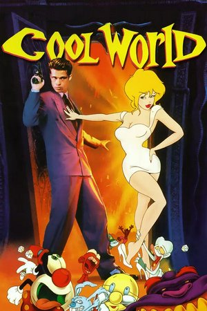 Cool World, Kim Basinger,Gabriel Byrne,Brad Pitt,Michele Abrams,Deirdre O'Connell,Carrie Hamilton,Frank Sinatra Jr.,Charles Adler,Janni Brenn-Lowen,William Frankfather