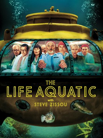 The Life Aquatic With Steve Zissou, Bill Murray,Owen Wilson,Cate Blanchett,Anjelica Huston,Willem Dafoe,Jeff Goldblum,Michael Gambon,Noah Taylor,Bud Cort,Seu Jorge