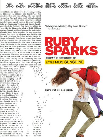 Ruby Sparks, Paul Dano,Zoe Kazan,Annette Bening,Antonio Banderas,Steve Coogan,Elliott Gould,Chris Messina,Alia Shawkat,Aasif Mandvi,Toni Trucks
