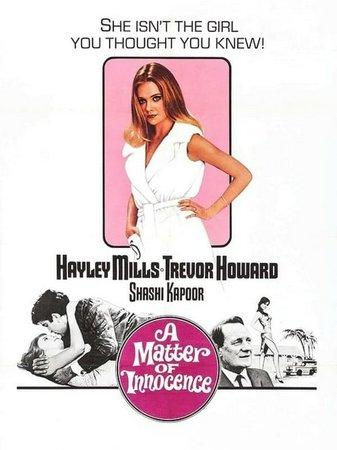 A Matter of Innocence, Hayley Mills,Trevor Howard,Shashi Kapoor,Kalen Liu,Brenda de Banzie,Dick Patterson,Kalen Lui,Patricia Routledge,Peter Bayliss,Dorothy Alison