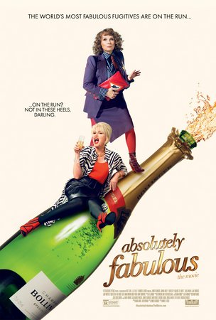 Absolutely Fabulous: The Movie, Jennifer Saunders,Joanna Lumley,Julia Sawalha,Jane Horrocks,June Whitfield,Chris Colfer,Kathy Burke,Kate Moss,Lulu,Emma Bunton
