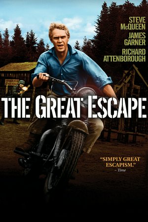 The Great Escape, Steve McQueen,James Garner,Richard Attenborough,James Donald,Charles Bronson,Donald Pleasence,James Coburn,Hannes Messemer,David McCallum,Gordon Jackson