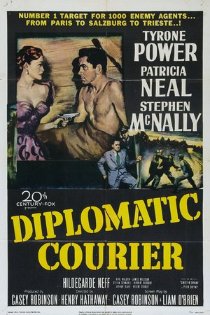 Diplomatic Courier, Tyrone Power,Patricia Neal,Stephen McNally,Hildegarde Neff,Karl Malden,James Millican,Stefan Schnabel,Herbert Berghof,Arthur Blake,Helene Stanley