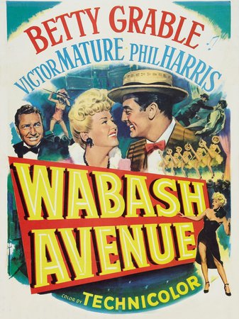 Wabash Avenue, Betty Grable,Victor Mature,Phil Harris,Reginald Gardiner,James Barton,Barry Kelley,Margaret Hamilton,Jacqueline Dalya,Robin Raymond,Hal K. Dawson