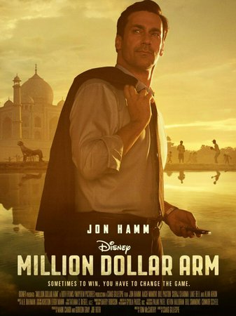 Million Dollar Arm, Jon Hamm,Aasif Mandvi,Madhur Mittal,Bill Paxton,Suraj Sharma,Lake Bell,Alan Arkin,Pitobash,Darshan Jariwala,Greg Alan Williams