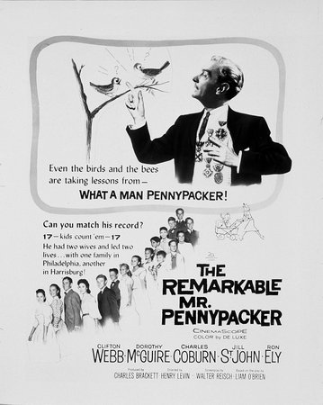 The Remarkable Mr. Pennypacker, Clifton Webb,Dorothy McGuire,Jill St. John,Charles Coburn,Ron Ely,Ray Stricklyn,David Nelson,Dorothy Stickney,Larry Gates,Richard Deacon