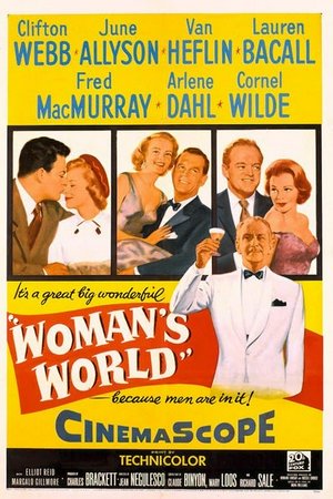 Woman's World, Clifton Webb,June Allyson,Van Heflin,Fred MacMurray,Lauren Bacall,Arlene Dahl,Cornel Wilde,Elliott Reid,Margalo Gillmore,Alan Reed