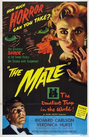 The Maze, Richard Carlson,Veronica Hurst,Katherine Emery,Michael Pate,John Dodsworth,Hillary Brooke,Stanley Fraser,Lilian Bond,Owen McGiveney,Robin Hughes