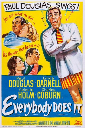 Everybody Does It, Paul Douglas,Linda Darnell,Celeste Holm,John Hoyt,Charles Coburn,Millard Mitchell,Lucile Watson,Leon Belasco,George Tobias,Tito Vuolo