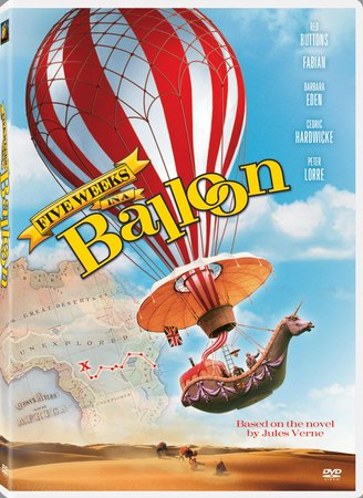 Five Weeks in a Balloon, Cedric Hardwicke,Red Buttons,Fabián,Barbara Eden,Peter Lorre,Richard Haydn,Barbara Luna,Billy Gilbert,Herbert Marshall,Reginald Owen