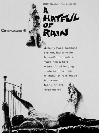 A Hatful of Rain, Don Murray,Eva Marie Saint,Anthony Franciosa,Lloyd Nolan,Henry Silva,Gerald S. O'Loughlin,William Hickey,Tom Aheame,Gordon B. Clark,Jason Johnson