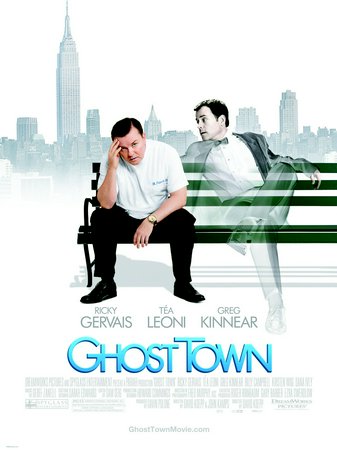Ghost Town, Greg Kinnear,Ricky Gervais,Billy Campbell,Brian d'Arcy James,Dana Ivey,Jordan Carlos,Dequina Moore,Bridget Moloney,Aasif Mandvi,Joseph Badalucco Jr.