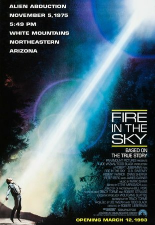 Fire in the Sky, D.B. Sweeney,Robert Patrick,Craig Sheffer,Peter Berg,James Garner,Henry Thomas,Bradley Gregg,Noble Willingham,Kathleen Wilhoite,Georgia Emelin