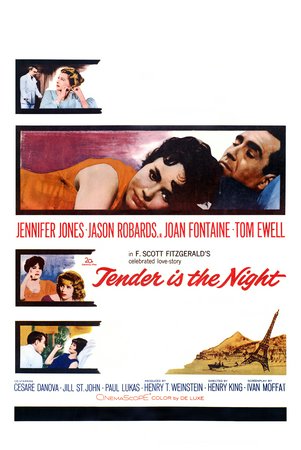 Tender Is the Night, Jason Robards,Jennifer Jones,Joan Fontaine,Tom Ewell,Cesare Danova,Jill St. John,Paul Lukas,Bea Benaderet,Charles Fredericks,Sanford Meisner