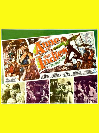 Anne of the Indies, Jean Peters,Louis Jourdan,Debra Paget,Herbert Marshall,Thomas Gomez,James Robertson Justice,Francis Pierlot,Sean McClory,Holmes Herbert,Byron Nelson