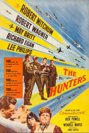 The Hunters, Robert Mitchum, Robert Wagner, Richard Egan
