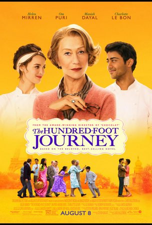 The Hundred-Foot Journey, Helen Mirren,Manish Dayal,Om Puri,Charlotte Le Bon