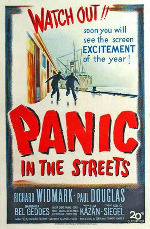 Panic in the Streets, Richard Widmark,Paul Douglas,Jack Palance,Barbara Bel Geddes,Zero Mostel,Dan Riss,Alexis Minotis,Guy Thomajan,Tommy Cook,Edward Kennedy