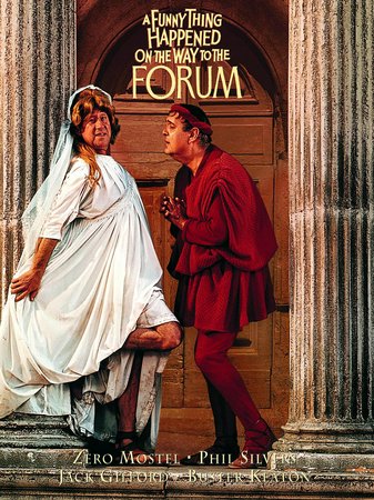 A Funny Thing Happened on the Way to the Forum, Zero Mostel,Phil Silvers,Buster Keaton,Jack Gilford,Michael Crawford,Annette Andre,Leon Greene,Patricia Jessel,Michael Hordern,Inga Neilsen