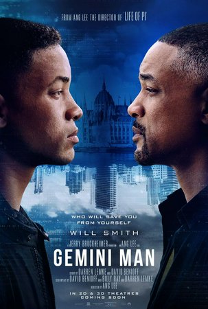 Gemini Man, Will Smith, Mary Elizabeth Winstead, Clive Owen
