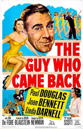 The Guy Who Came Back, Joan Bennett,Linda Darnell,Don DeFore,Billy Gray,Zero Mostel,Ruth McDevitt,Edmon Ryan,Walter Burke,Henry Kulky,Tom Browne Henry